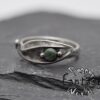 Green Tourmaline~Verdelite Ring