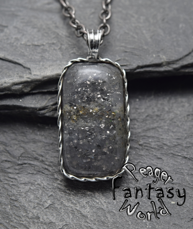 Black Sunstone Pendant